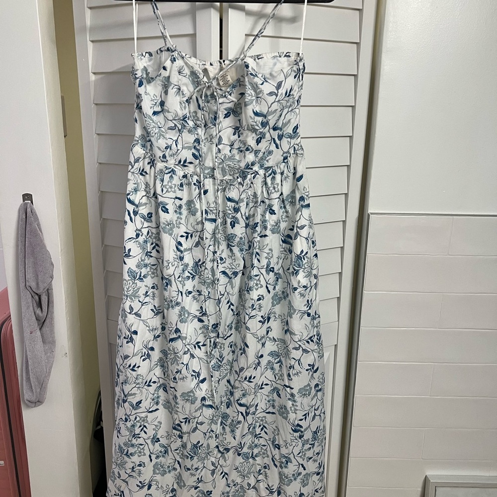 Floral Spaghetti Strap Dress